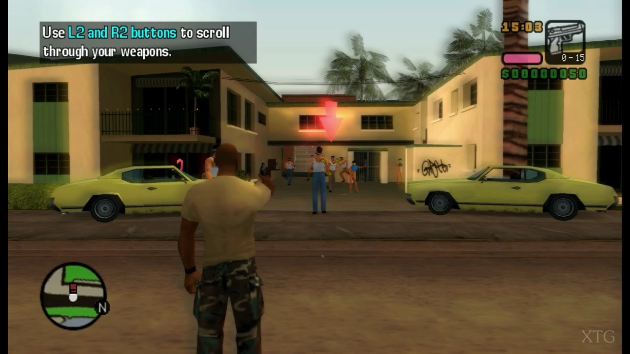 GTA Vice City gameplay (2002)